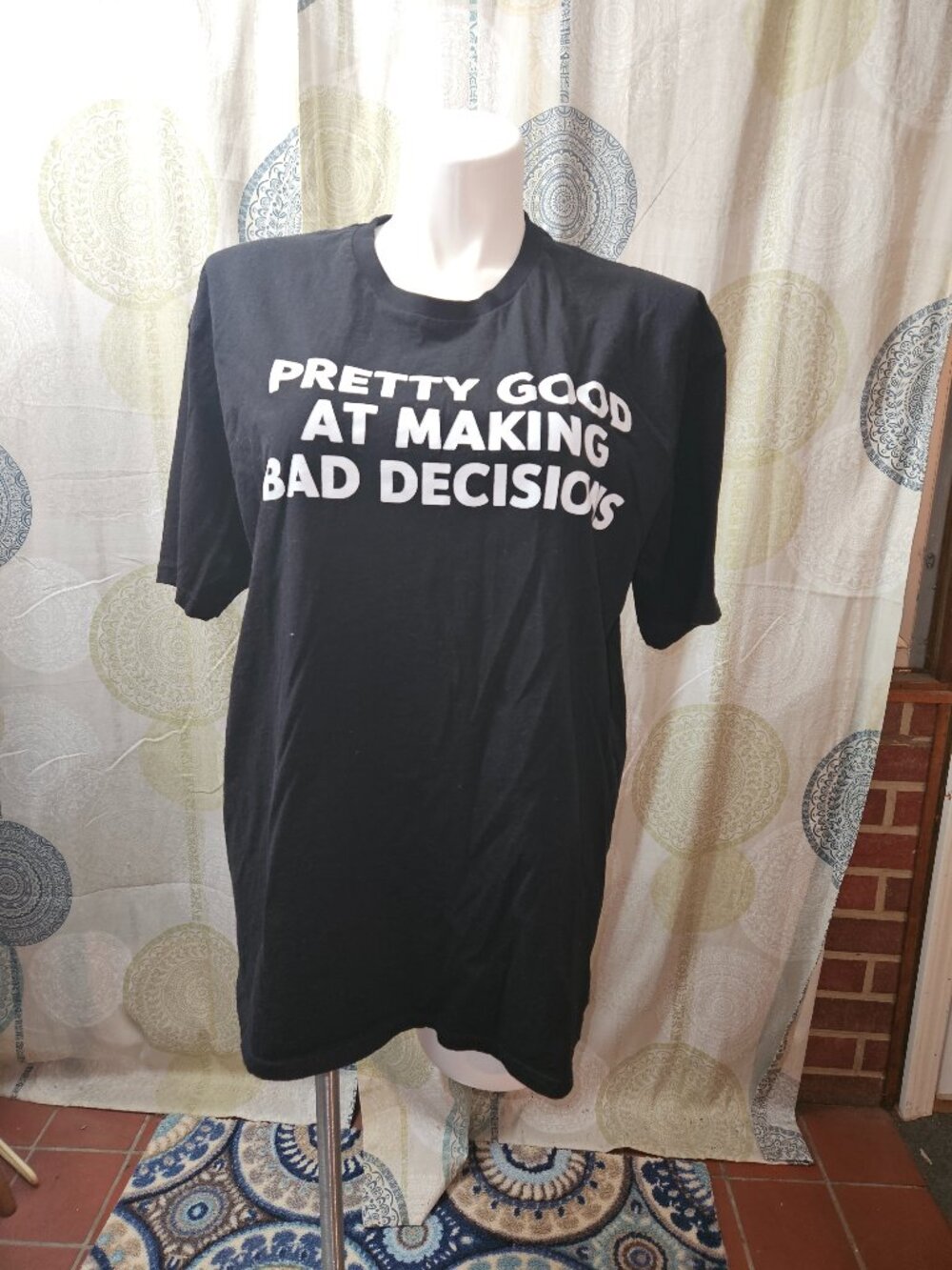 "Pretty Good at Making Bad Decisions" Novelty Tee (3XL)